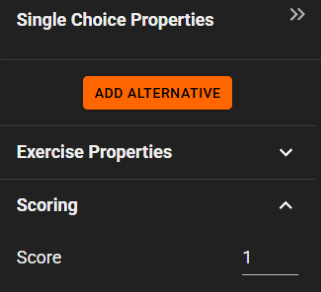 Select the task in the left panel to see the settings in the right panel