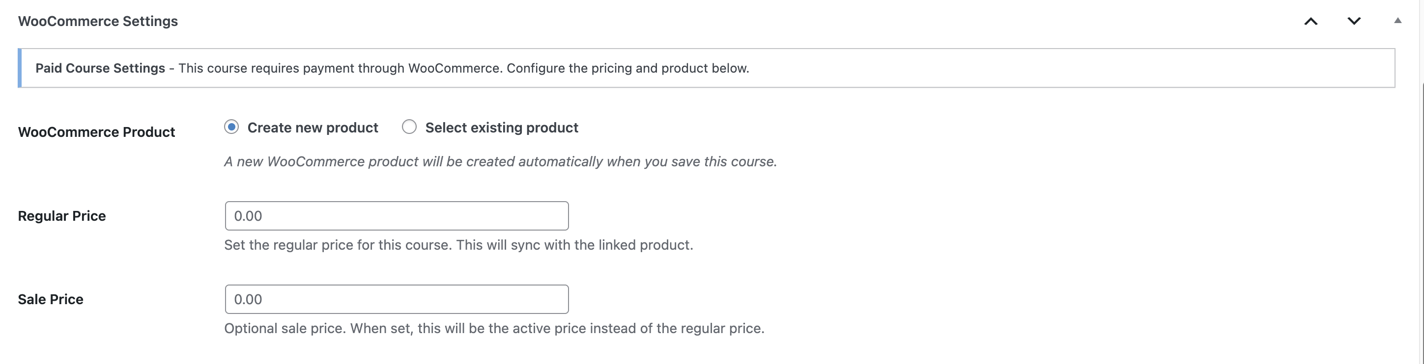 WooCommerce Settings